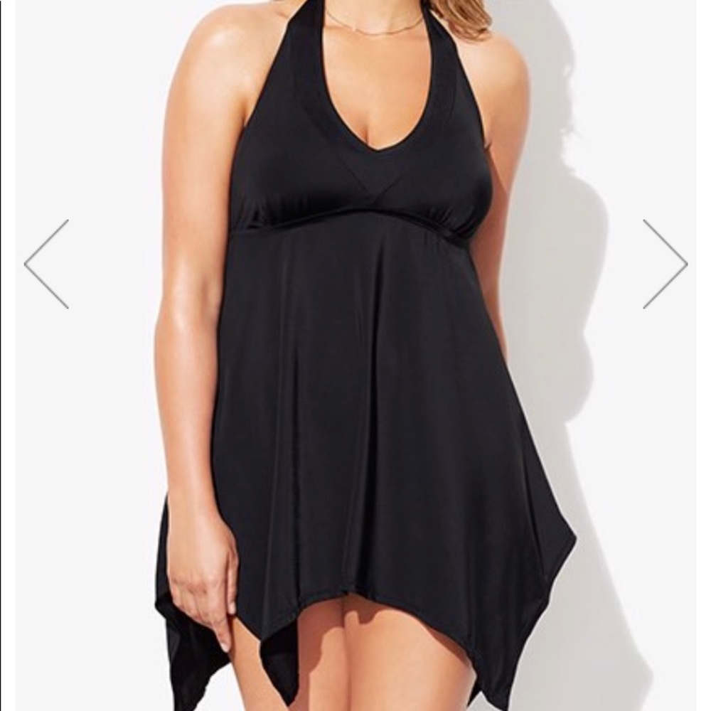 Plus size swimdress